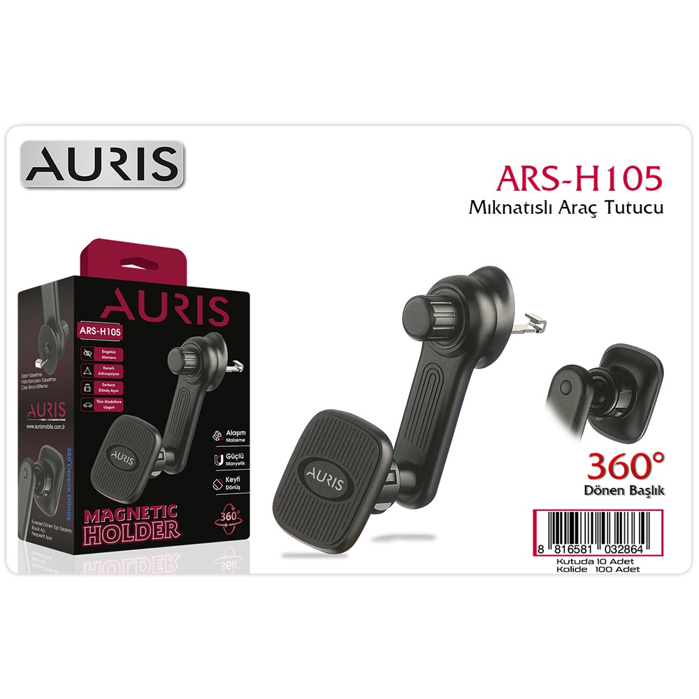 Aurıs H105 Araç İçi Tel.Tutucu