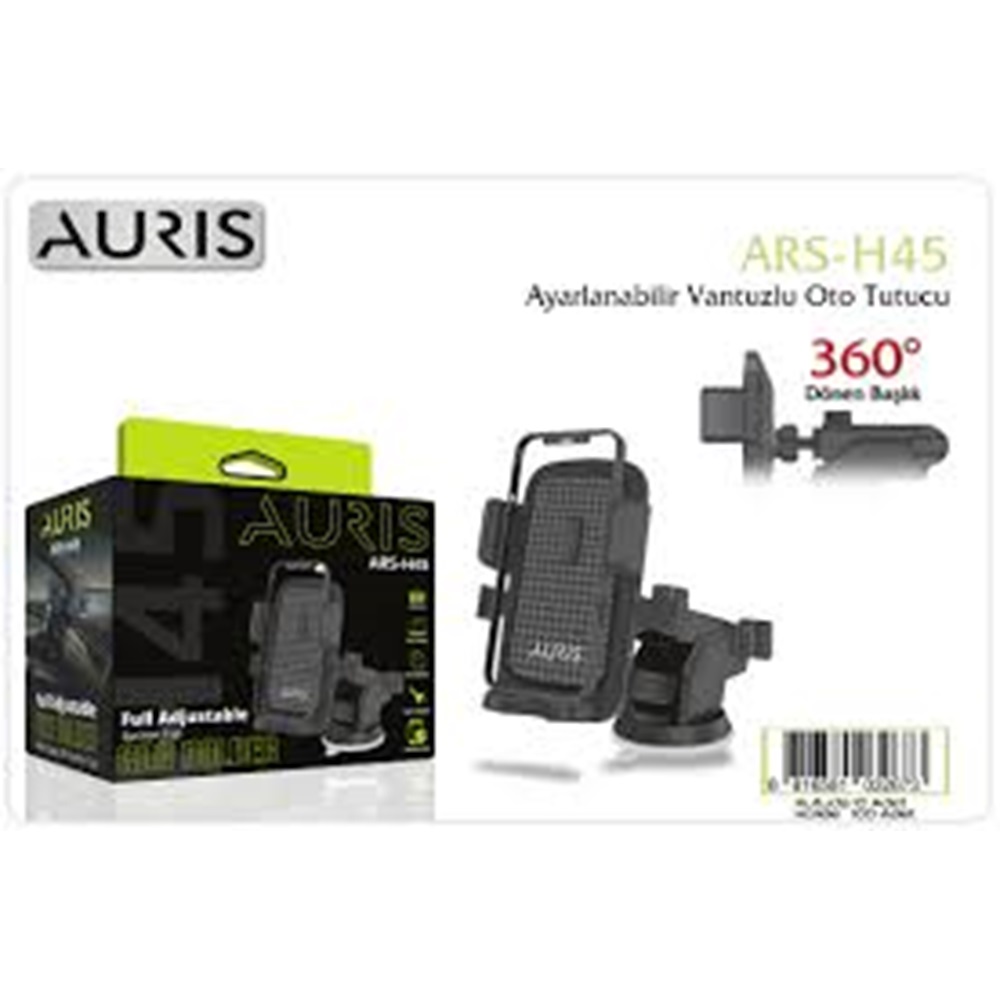 Auris H45 Araç İçi Tel Tutucu