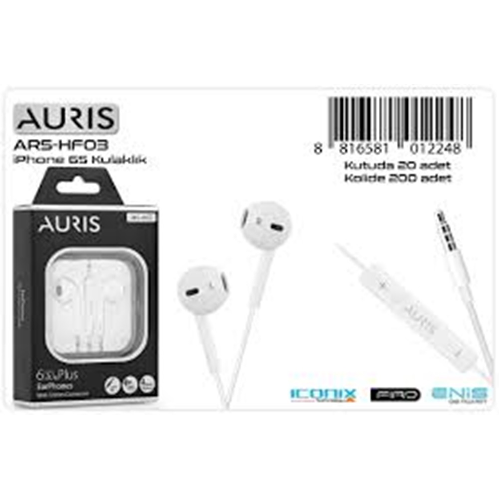 Auris HF3 6s Kulaklık