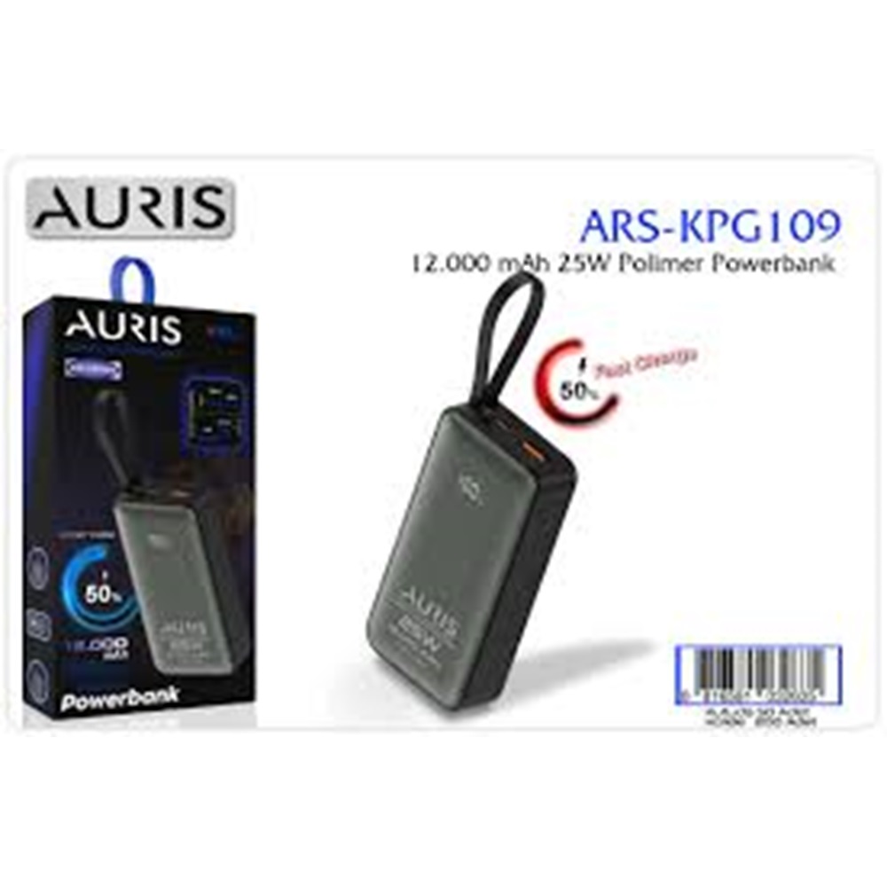 Auris KPG 109 12.000 Mah Powerbank