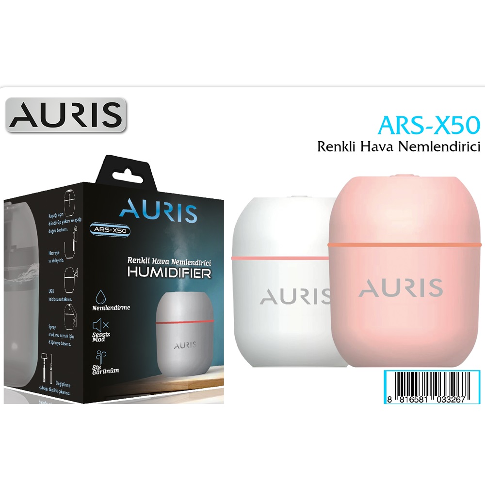 X50 Aurıs Humidifer Hava Nemlendirici