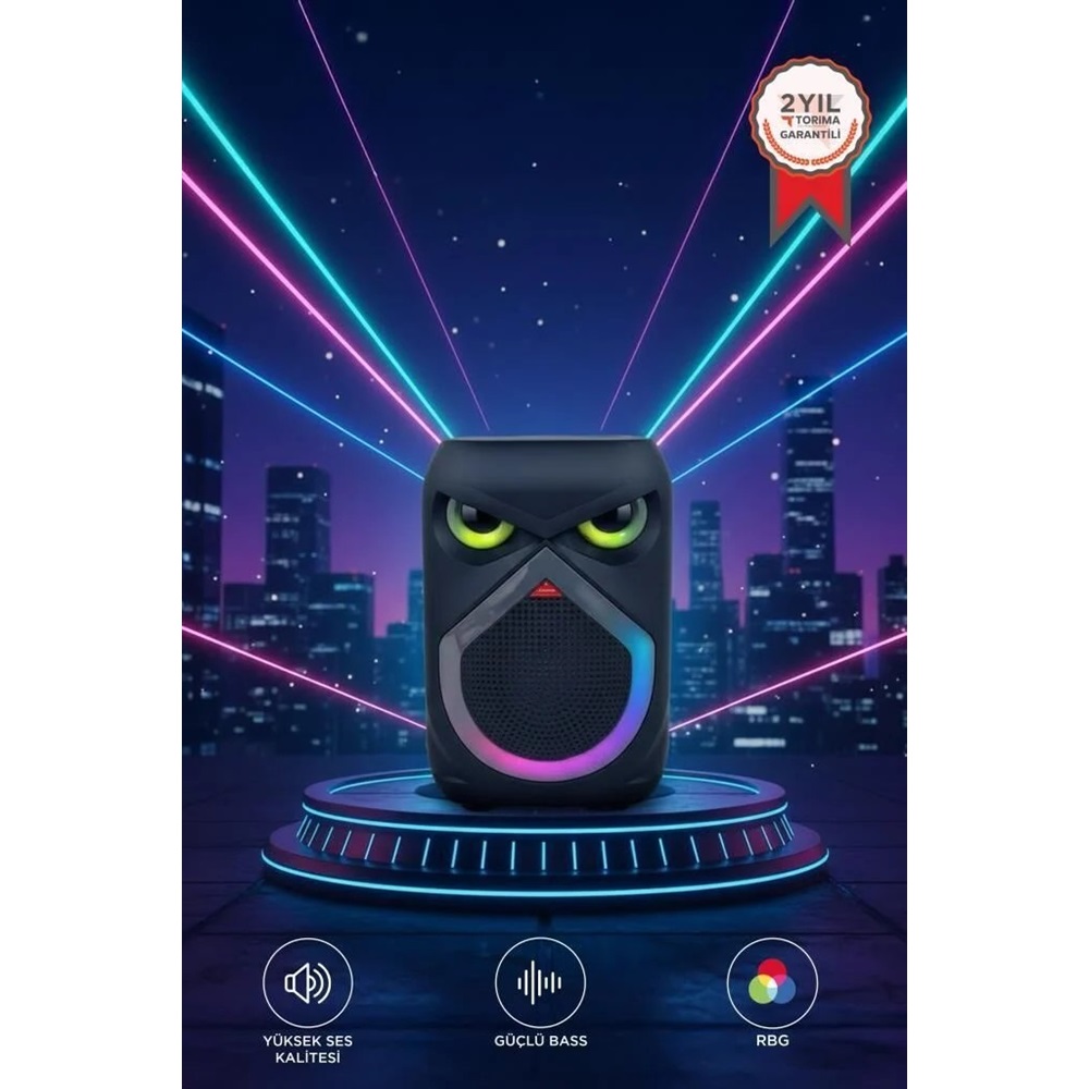 Torima D80 Black Wıreless Speaker