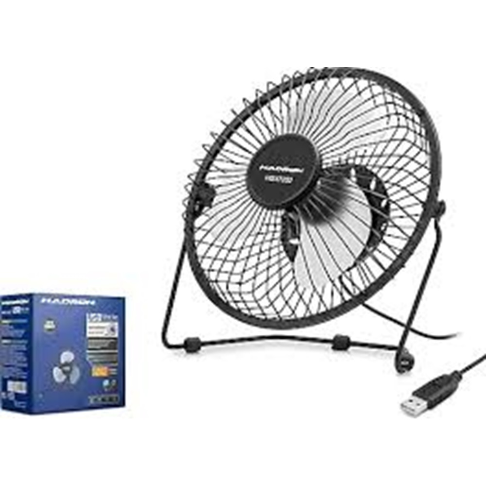Hadron HDX7252 Vantilatör Usb Metal 18 cm