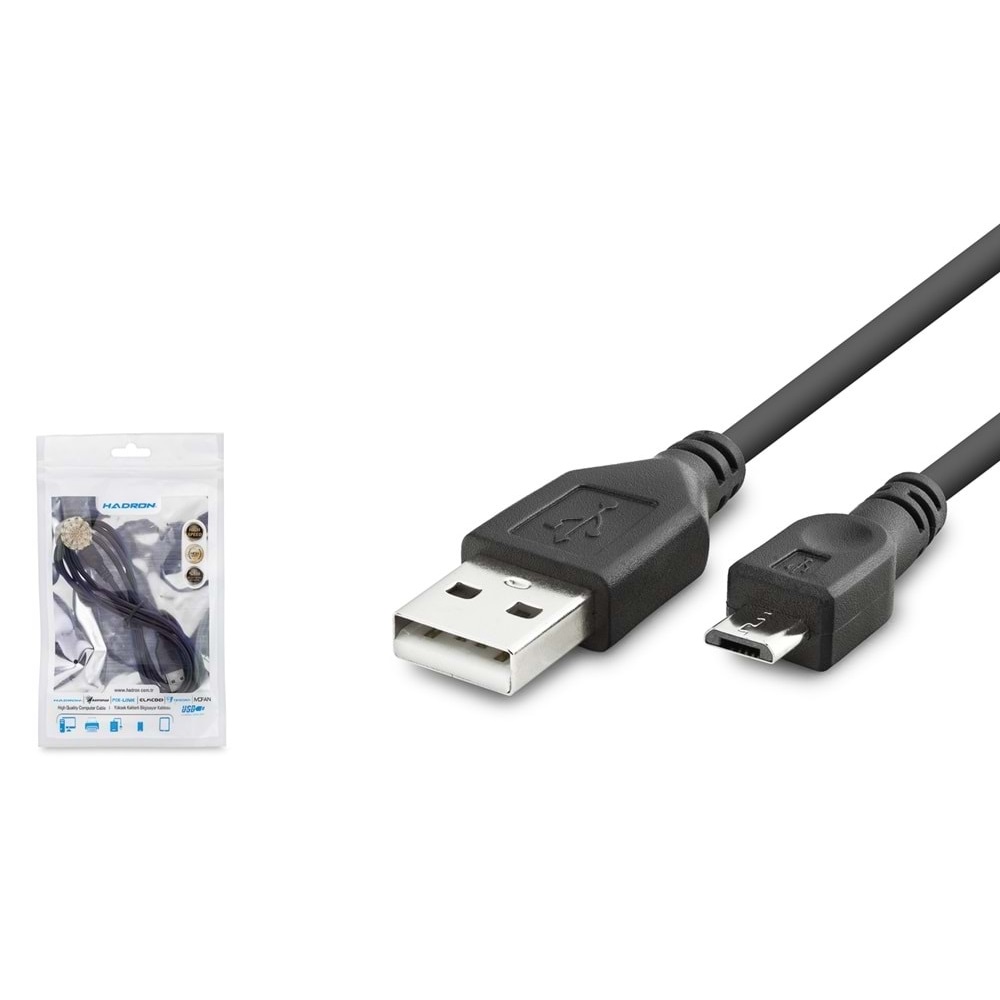 Hadron Hdx7530 Kablo Usb Mikro 1mt (PS4 Uyumlu)