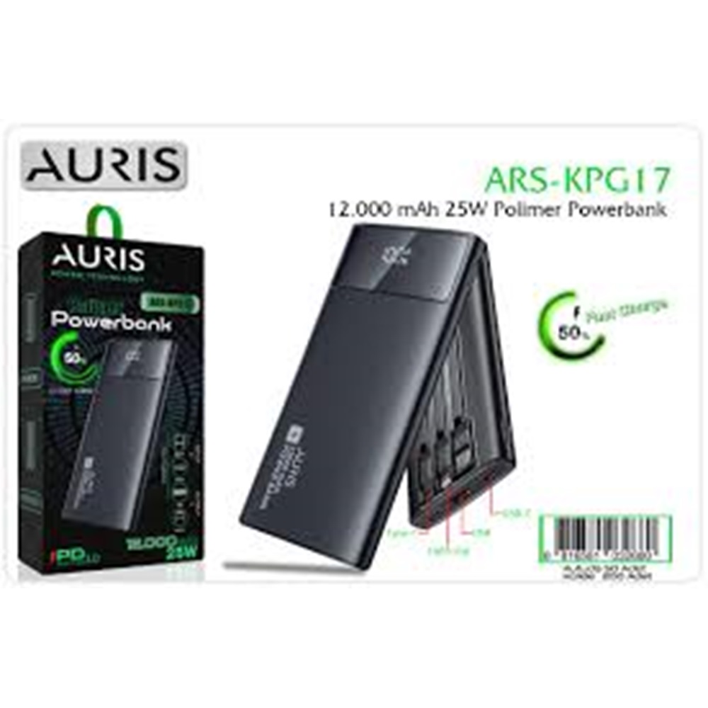 Auris 12.000 Mah Powerbank