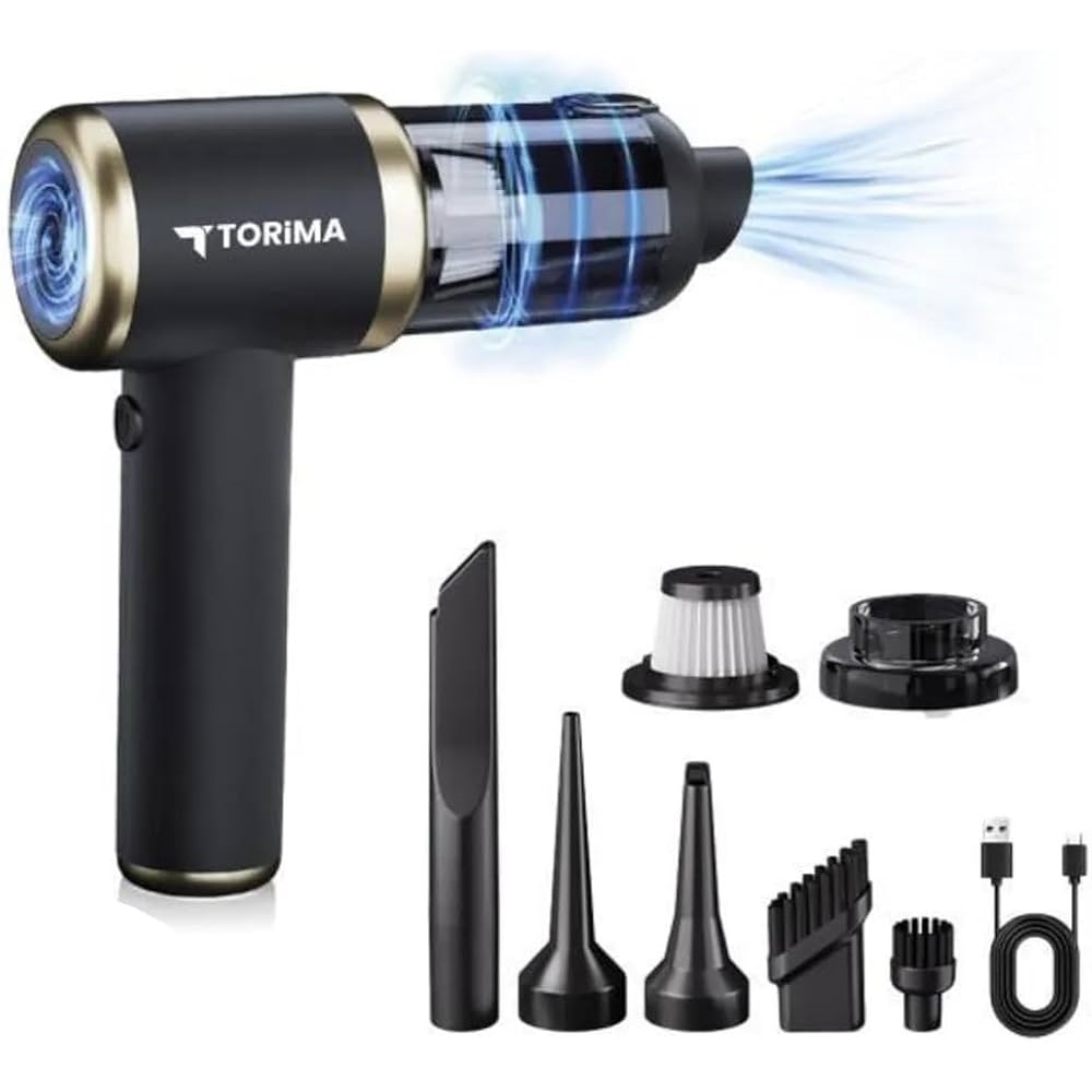 Torima LT-132 Mini Vacuum Cleaner Back