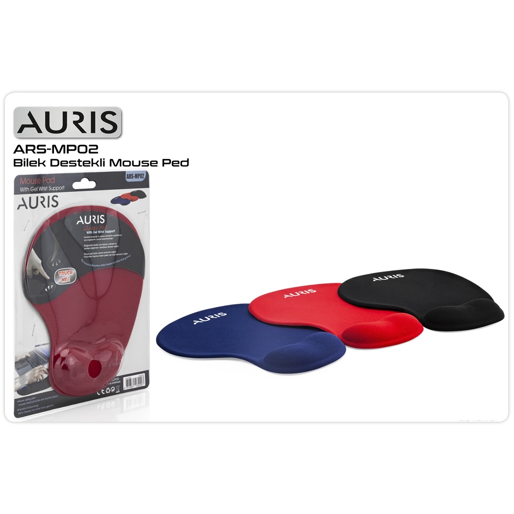 Auris MP02 Mousepad Bilek Destekli