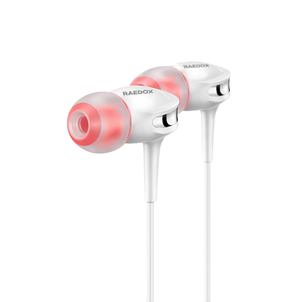 Raedox Stereo Earphone Extra Bass Jack Kulaklık Beyaz