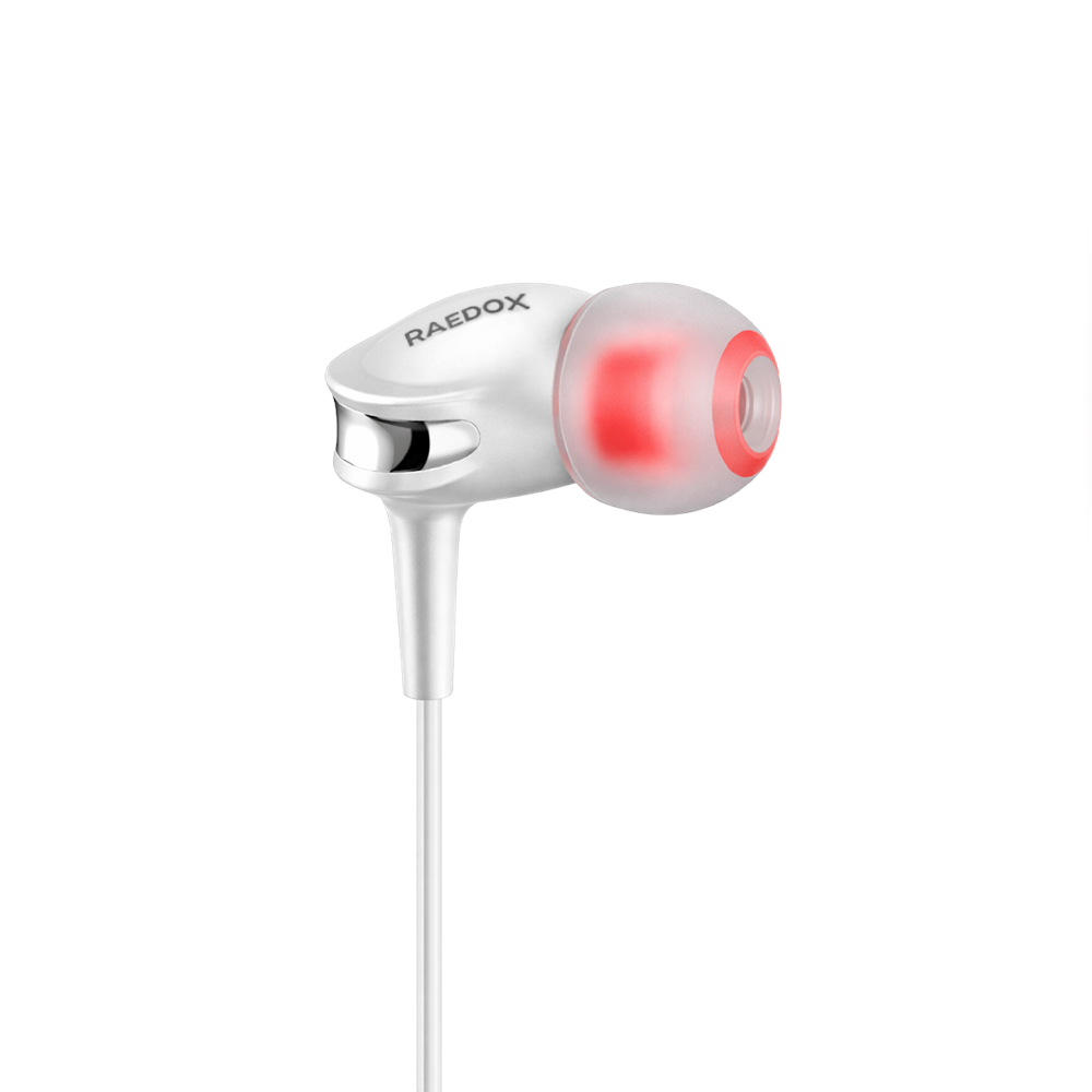 Raedox Stereo Earphone Extra Bass Jack Kulaklık Beyaz