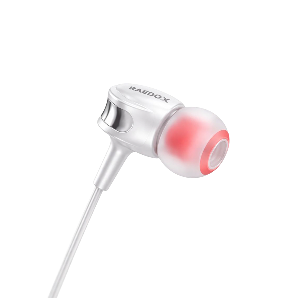 Raedox Stereo Earphone Extra Bass Jack Kulaklık Beyaz