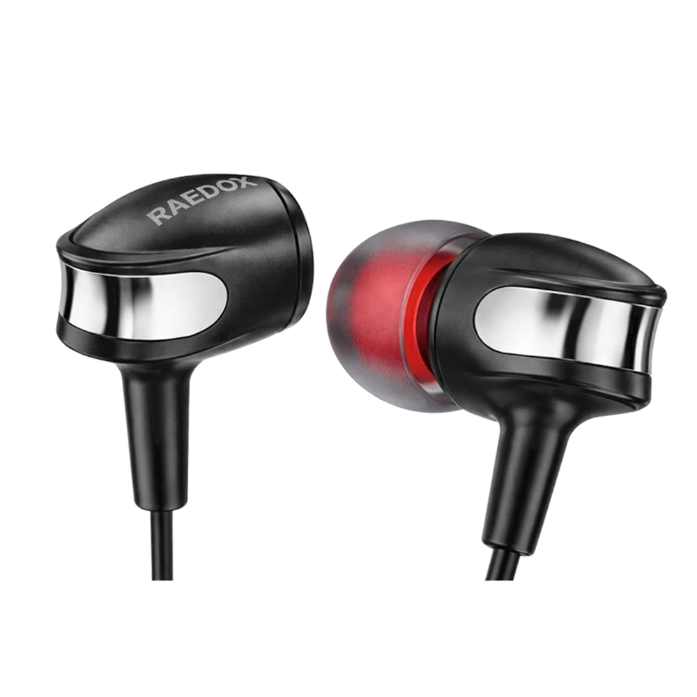 Raedox Stereo Earphone Extra Bass Jack Kulaklık Siyah