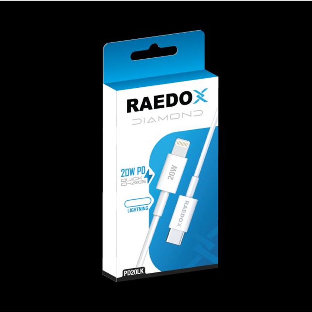 Raedox 20W PD Type-C To Lıghtnıng Hızlı Kablo