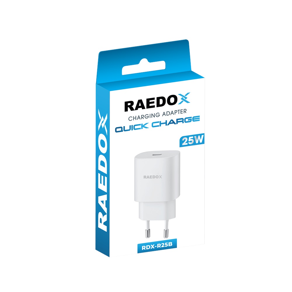Raedox PD25B 25W PD Şarj Adaptörü