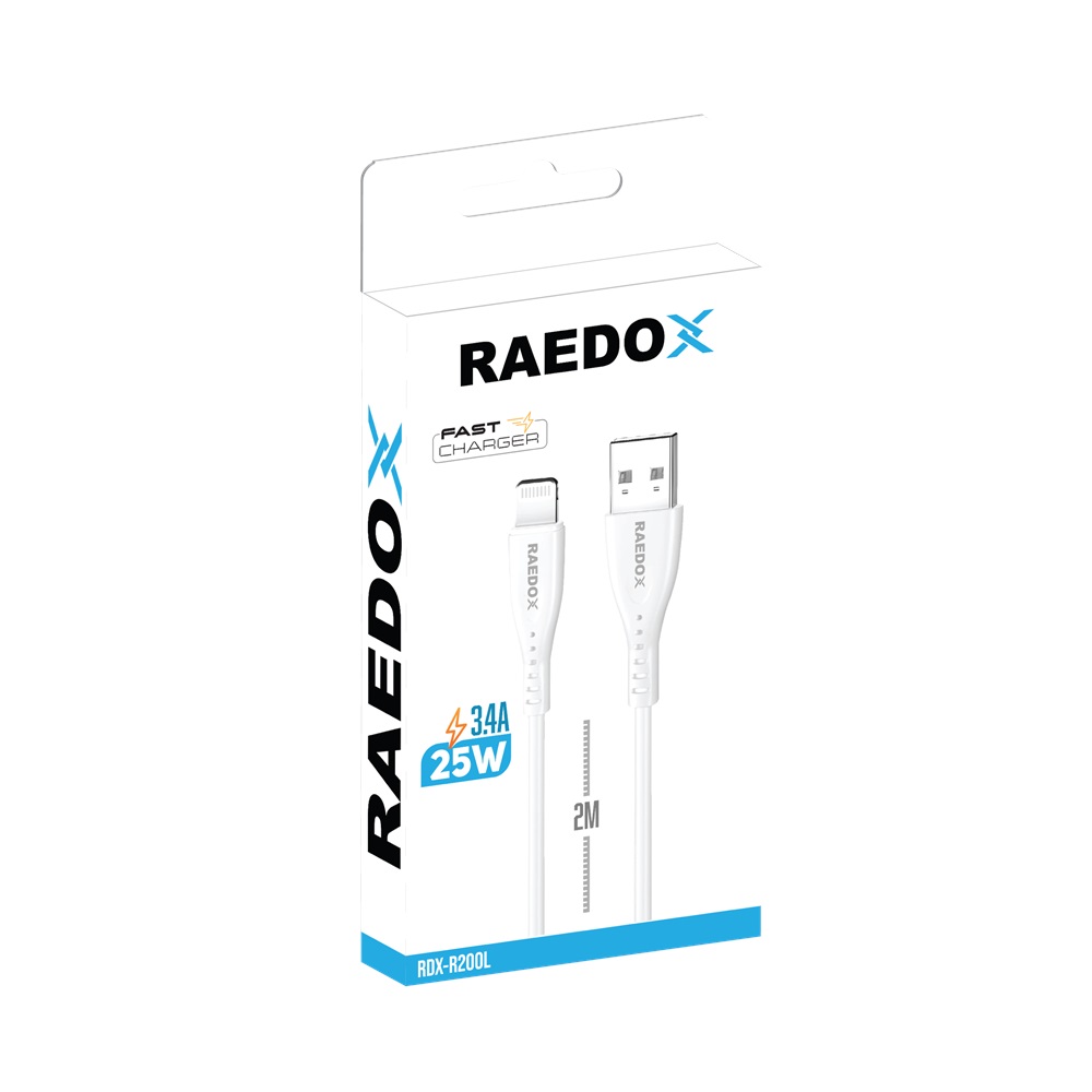 Raedox 25W 2M Usb-Lighting Kablo