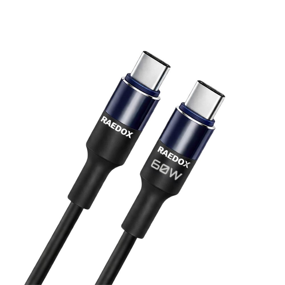Raedox 60W 4.0A Type-C To Type-C Flexible Hızlı Kablo