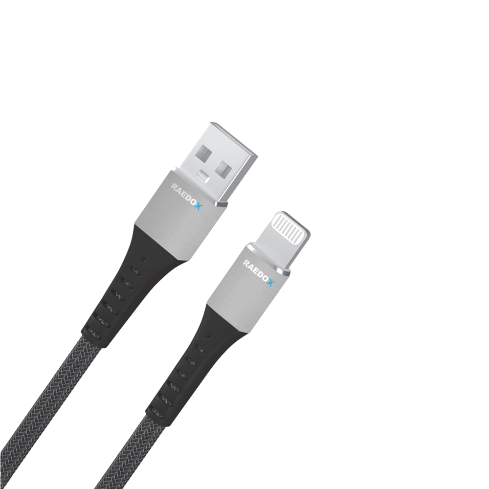 Raedox 3.4A Usb To Lighting 30W Steel Mesh Hızlı Kablo