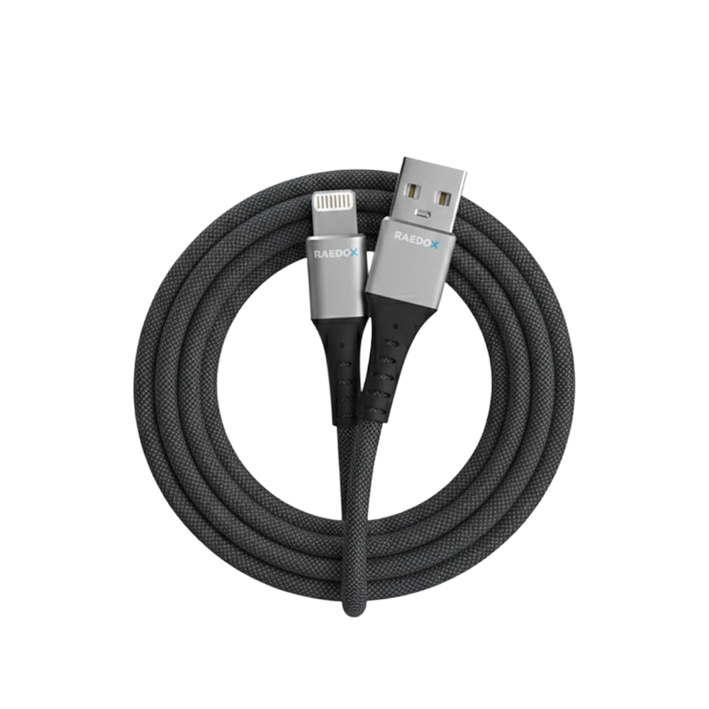 Raedox 3.4A Usb To Lighting 30W Steel Mesh Hızlı Kablo