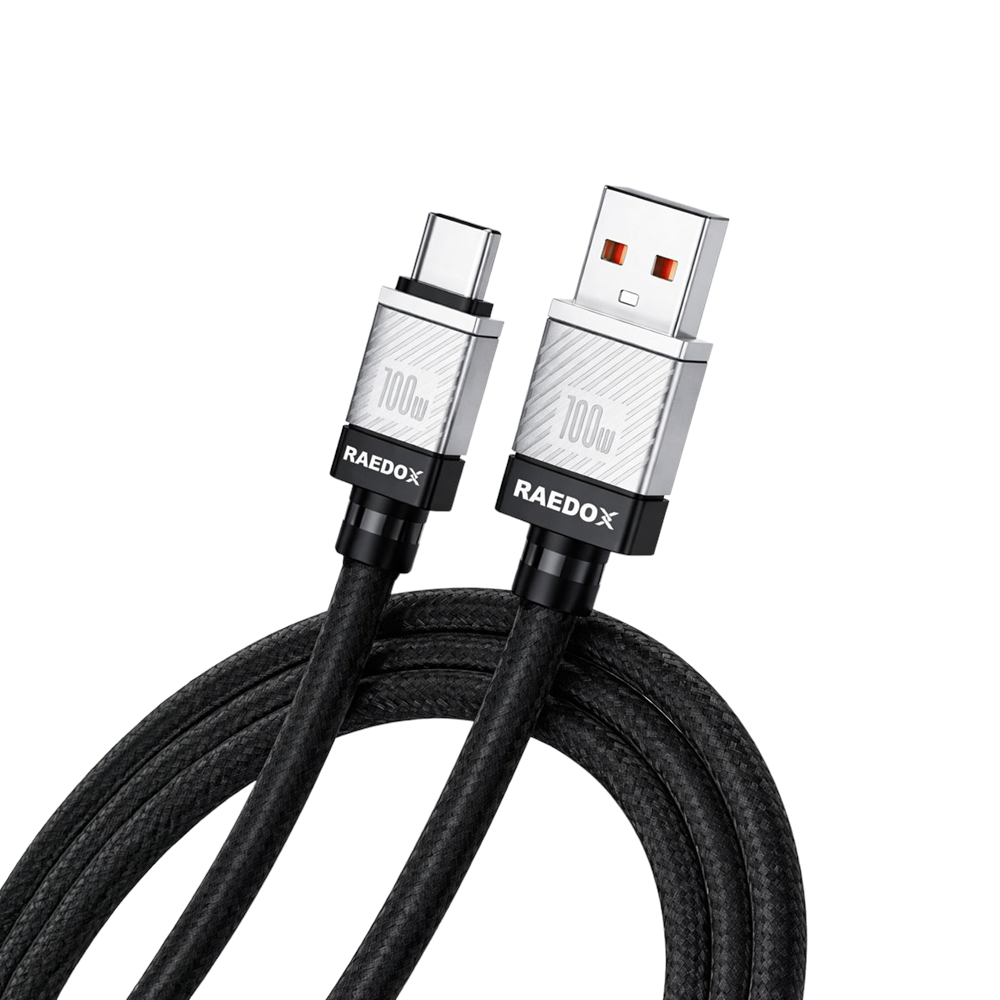 Raedox 100W Usb To Type-C Hasır Hızlı Kablo