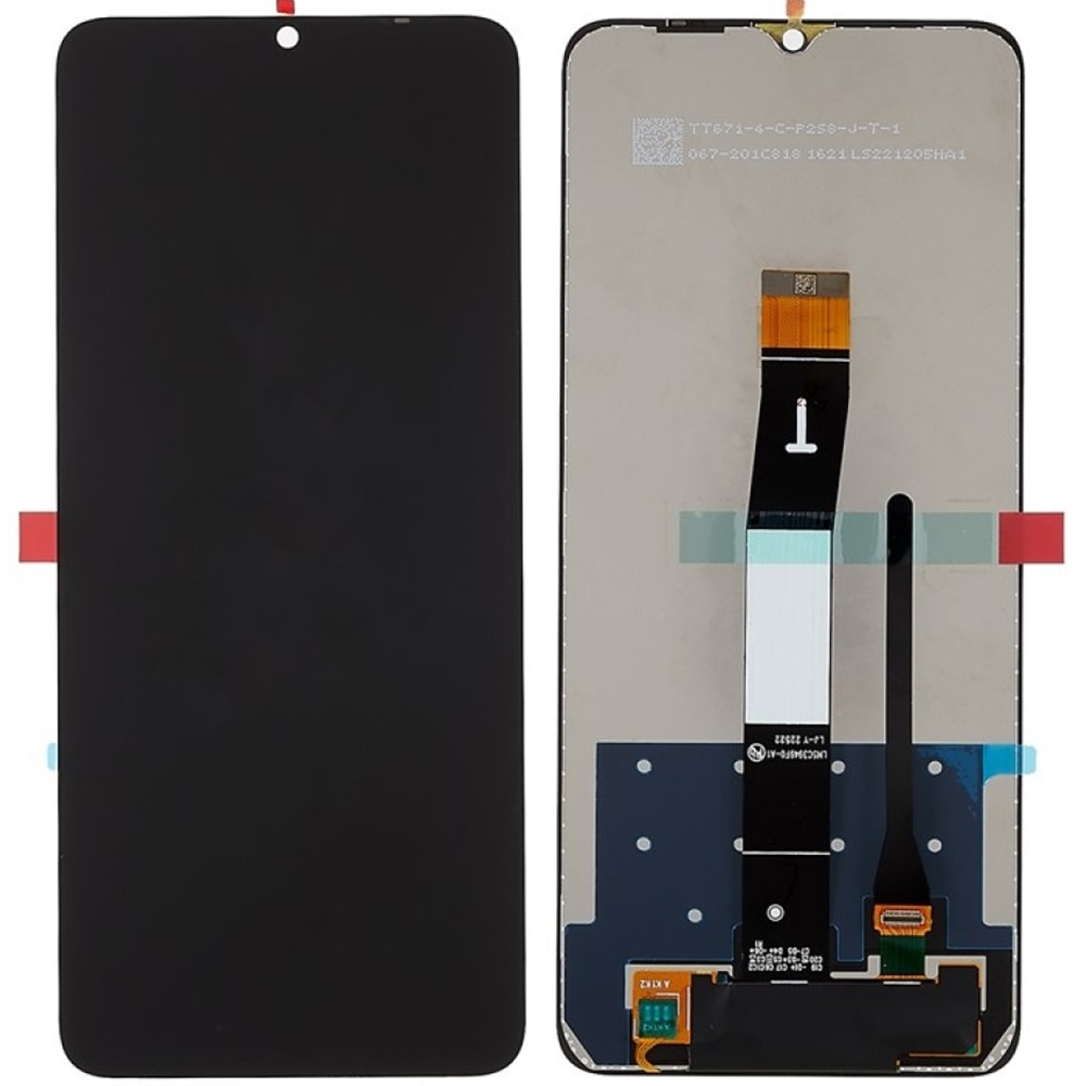 REDMI 12C LCD BLACK ÇIN SERVIS