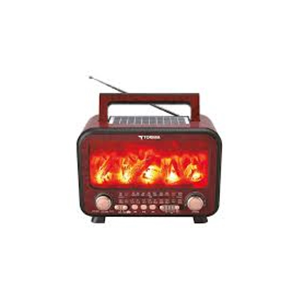 Torima D72 Red Wood Wıreless Speaker