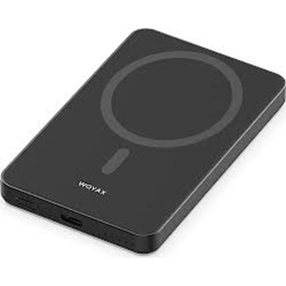 Woyax PD 5000mAh Magsafe Powerbank Siyah