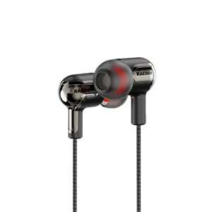 Raedox Stereo Earphone Extra Bass Jack Kulaklık Siyah