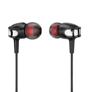 Raedox Stereo Earphone Extra Bass Jack Kulaklık Siyah