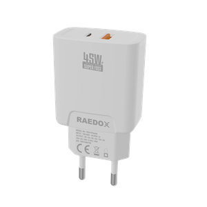 Raedox 45W Usb+PD Hızlı Şarj Adaptörü