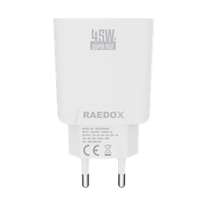 Raedox 45W Usb+PD Hızlı Şarj Adaptörü