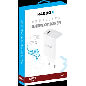 Raedox Q25T 25W Usb Type-C Quick Şarj Seti