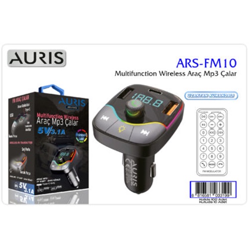 Auris FM10 Fm Pd+Kumanda