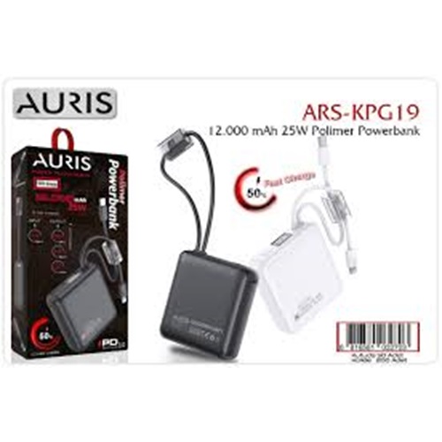 Auris KPG 19 12.000 Mah Mini Powerbank