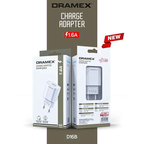 Dramex 1.6A Usb Başlık-Head