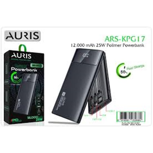 Auris 12.000 Mah Powerbank