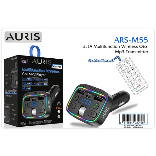 Auris M55 Fast Fm 2Usb+Pd