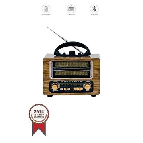 Torima Ns-02 Nostalgıa Wıreless Speaker Brown