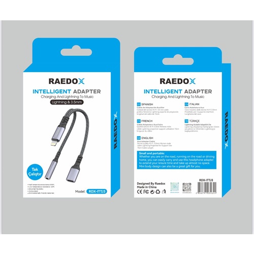 Raedox Intellıgent Lıghtning Adapter