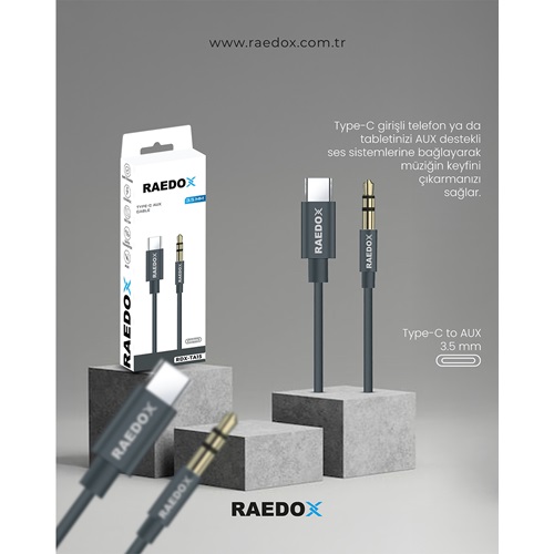 Raedox Type-C To Aux Cable
