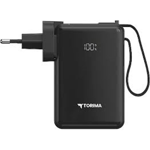 Torima Trm-1017 Black 10000Mah Powerbank