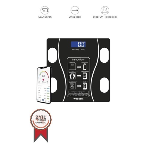 Torima XK-26C Body Composition Scale Black